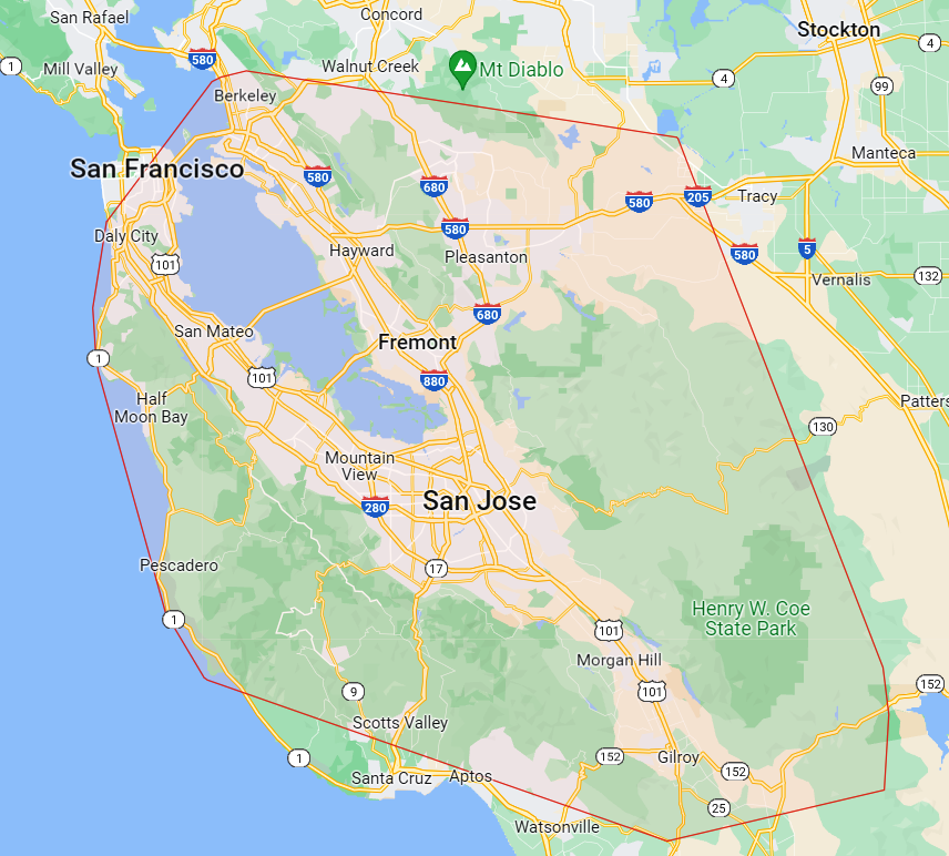 Areas of Pest Control Service in the SF Bay Area