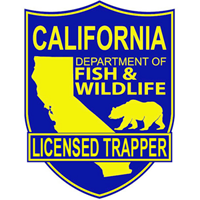CDFW Licensed Trapper